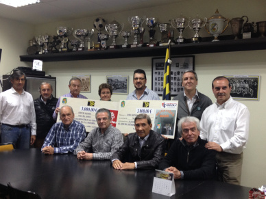 SERSO San Viator de Basauri recibe 3.000 euros del C.D. Basconia.